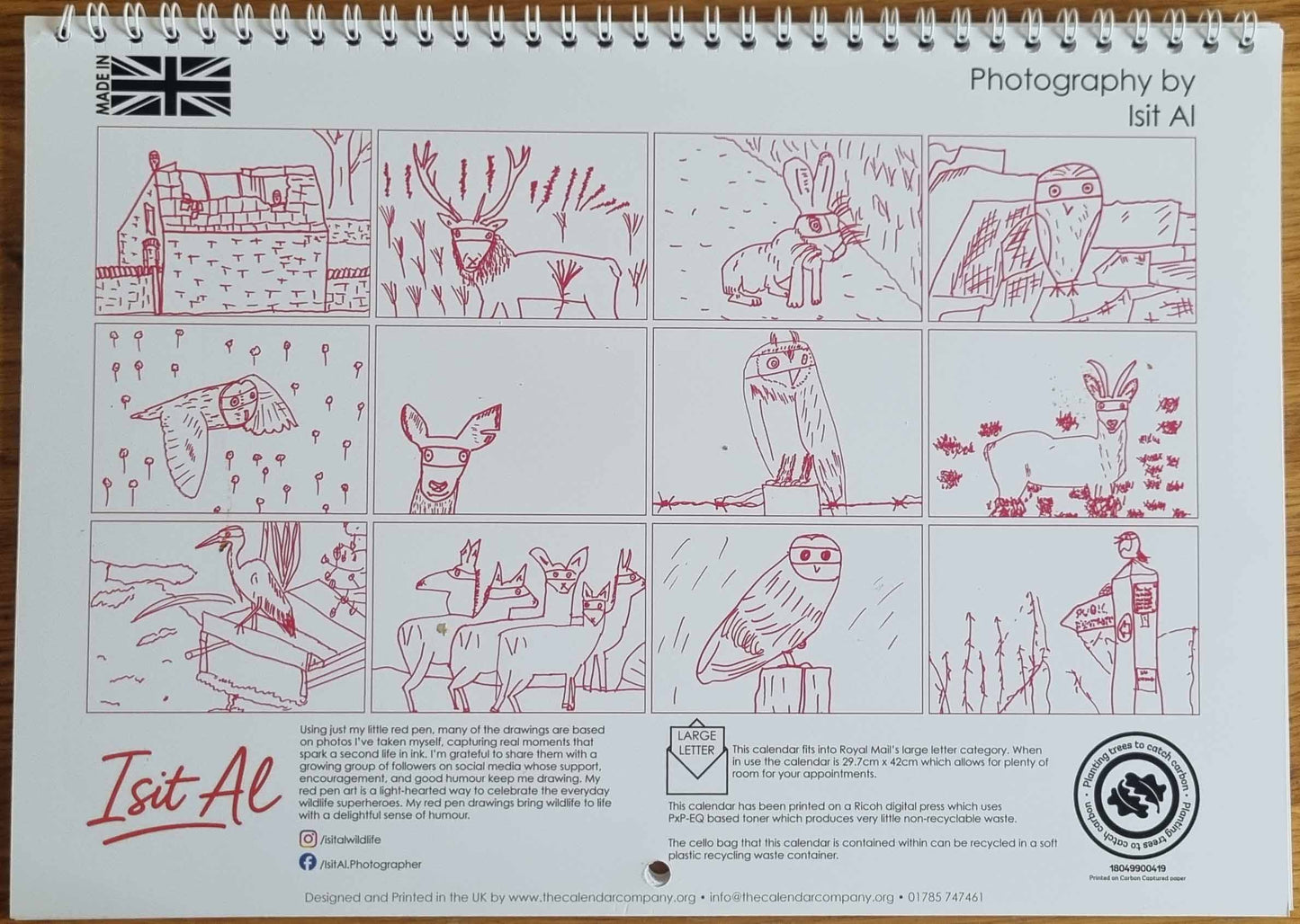 Double Vision Calendar Set 2026