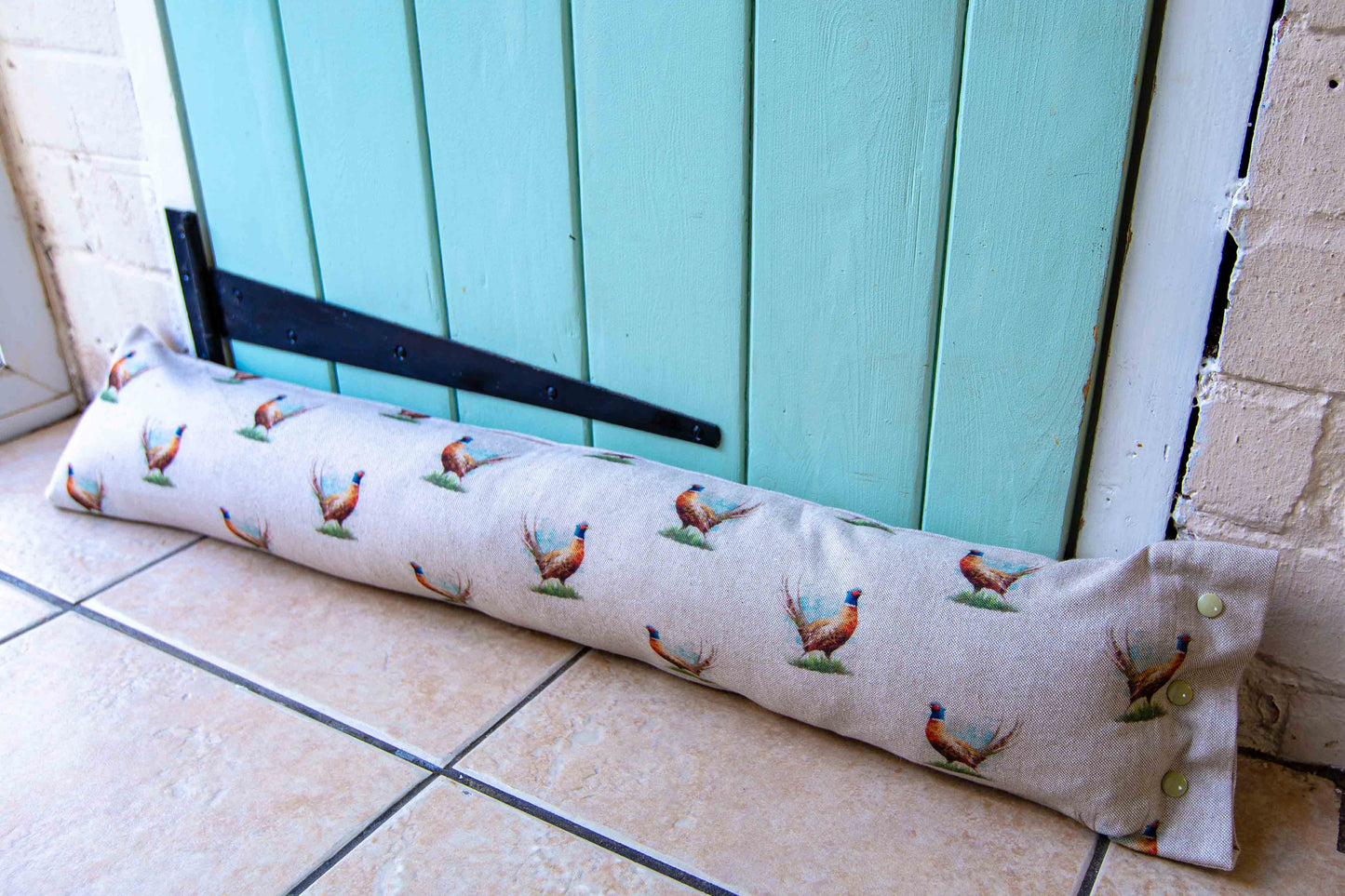 Washable and Reversible Weighted Animal Draught Excluders