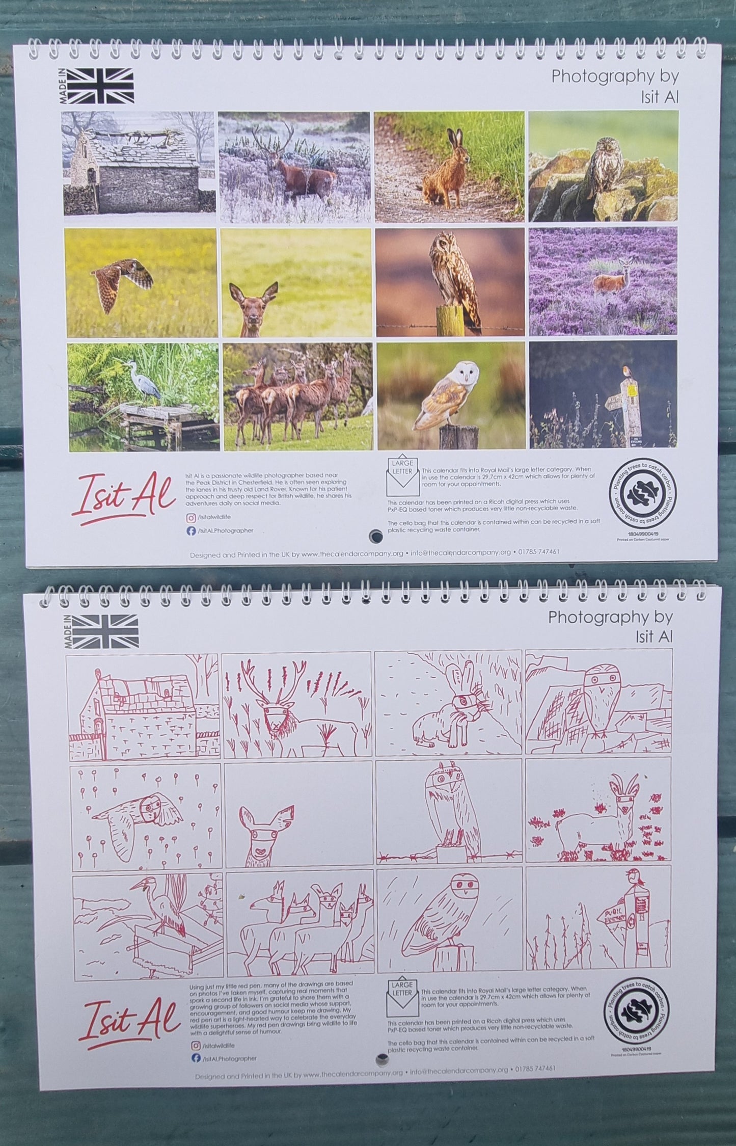 Double Vision Calendar Set 2026