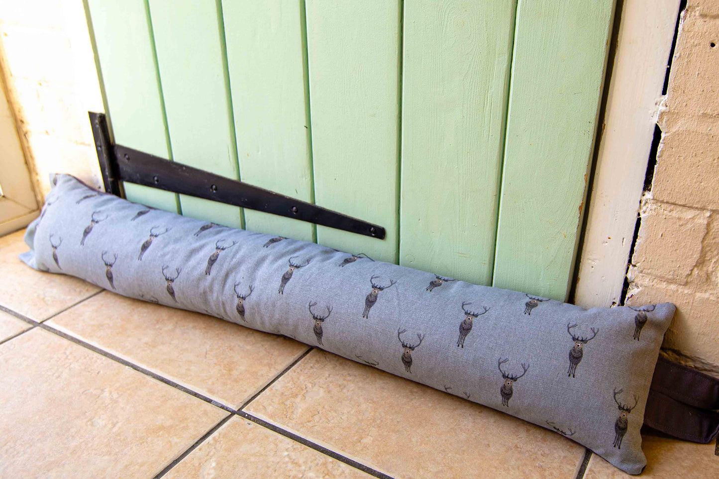 Washable and Reversible Weighted Animal Draught Excluders
