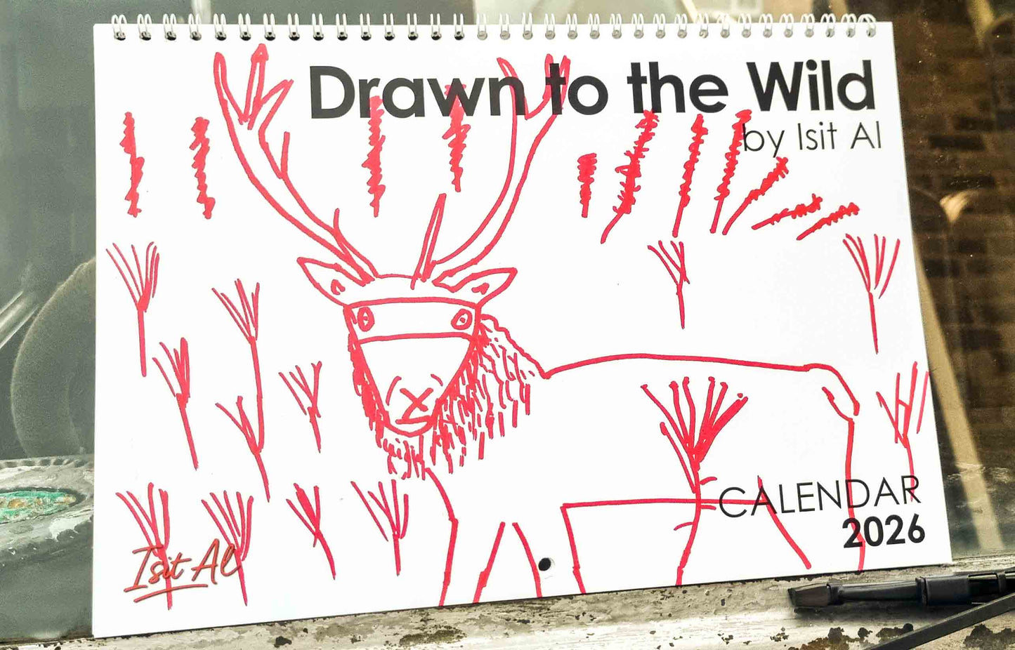 Wildlife Calendar 2026 and Red Pen Calendar 2026