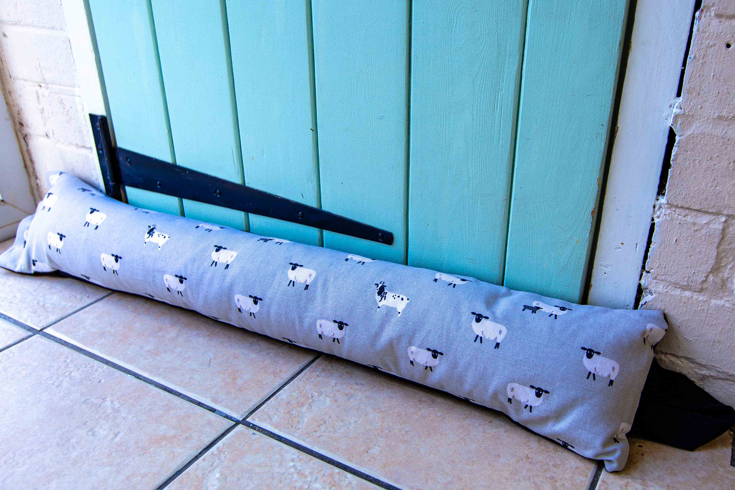 Washable and Reversible Weighted Animal Draught Excluders