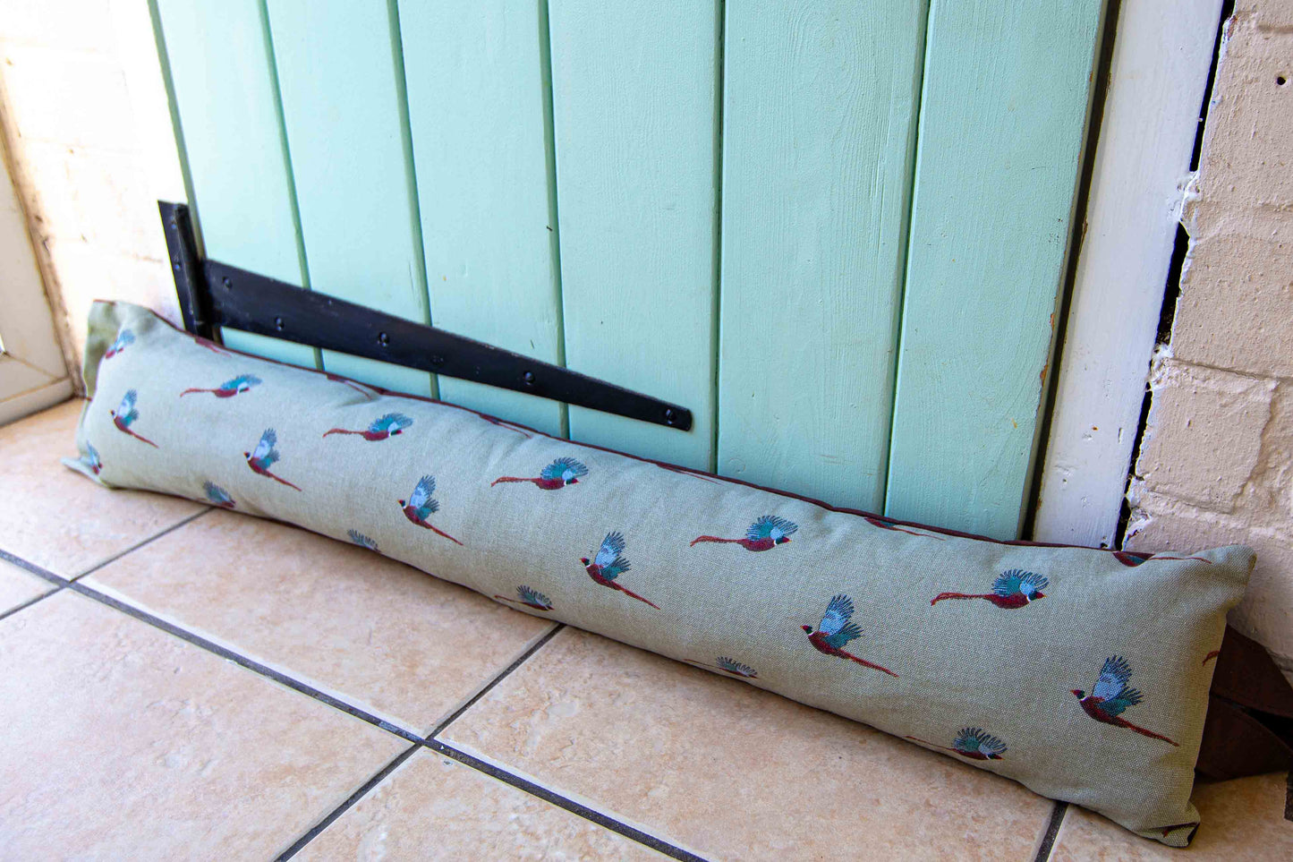 Washable and Reversible Weighted Animal Draught Excluders